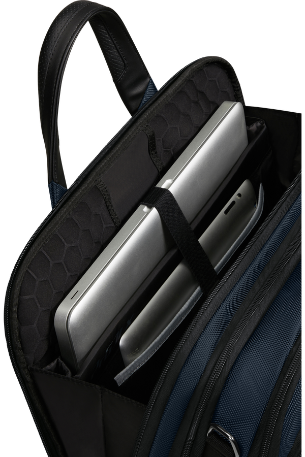 Samsonite Pro-Dlx 6 Bailhandle Expandable 15.6'  Blå