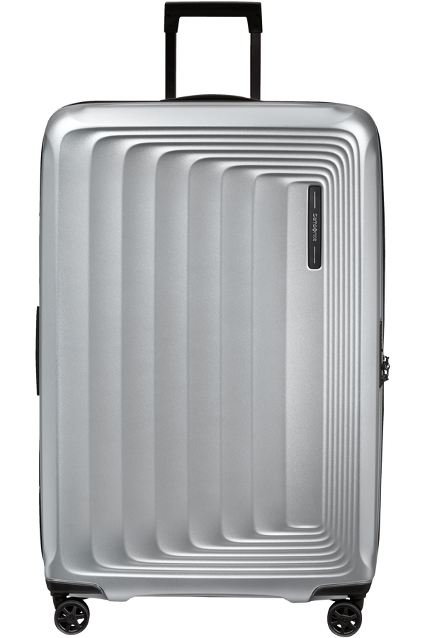 Samsonite Nuon Spinner Expandable 81cm  Matt sølv