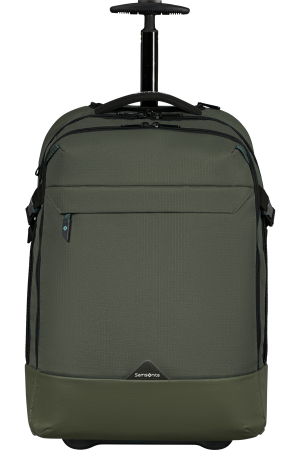 Samsonite Roadseeker Laptop Backpack with wheels 17.3''  Mørk oliven