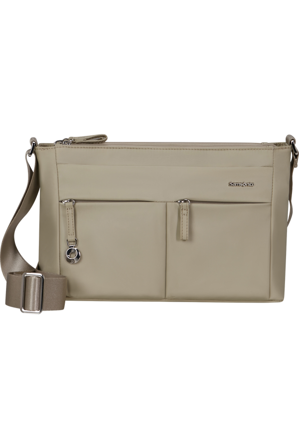 Samsonite Move 5.0 Horiz. Shoulder Bag + Flap  Stone Green