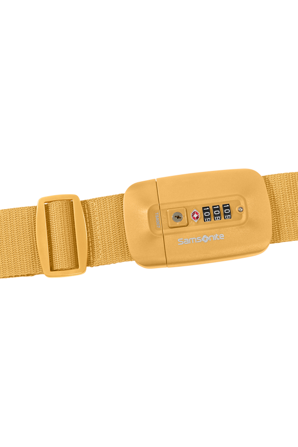 Samsonite Ta Revolution Luggage Strap/TSA Lock  Gul