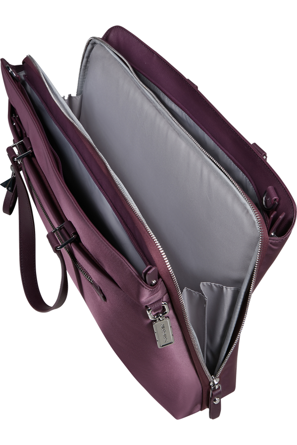Samsonite Karissa Evo Slim Bailhandle 15.6'  Burgunder