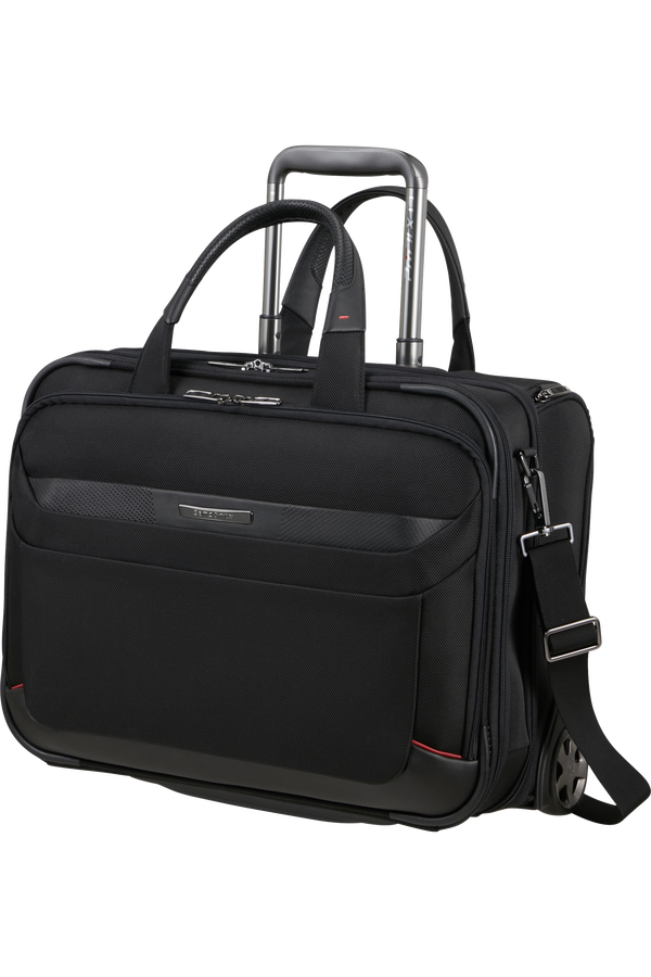 Samsonite Pro-DLX 6 Rolling Tote  15.6inch Svart Samsonite Pro-DLX 6 Rolling Tote  15.6inch Svart