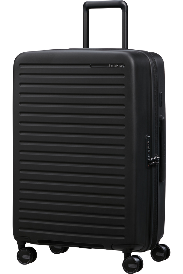Samsonite Restackd Spinner Expandable 68cm  Svart