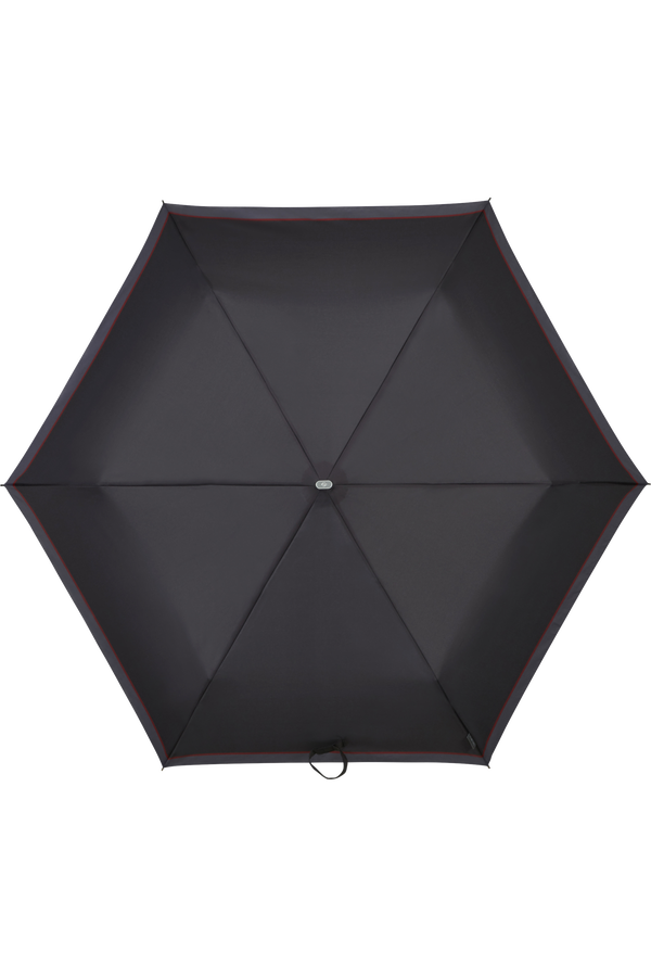 Samsonite Alu Drop S 3 Sect. Manual Flat  Black/Red/Grey Samsonite Alu Drop S 3 Sect. Manual Flat  Black/Red/Grey