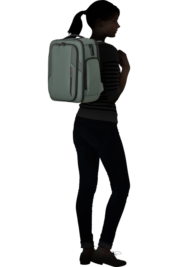 Samsonite Glazed Underseat Backpack S  Salviegr&oslash;nn