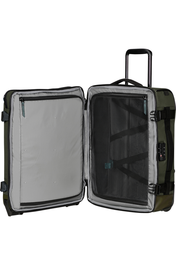 Samsonite Roadseeker Duffle with wheels Backpack 55cm  Mørk oliven
