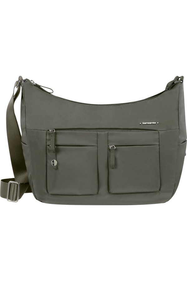 Samsonite Move 4.0 Should. Bag M+2 Pock  Olivengrønn