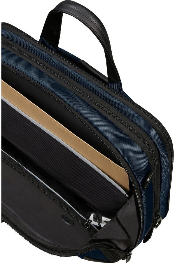 Samsonite Pro-Dlx 6 Bailhandle Expandable 15.6'  Blå
