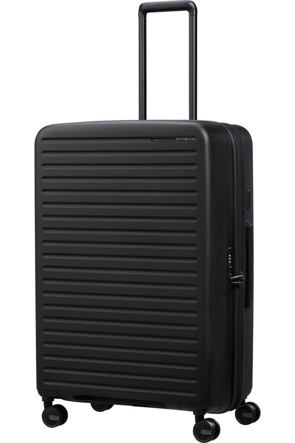 Samsonite Restackd Spinner Expandable 75cm  Svart