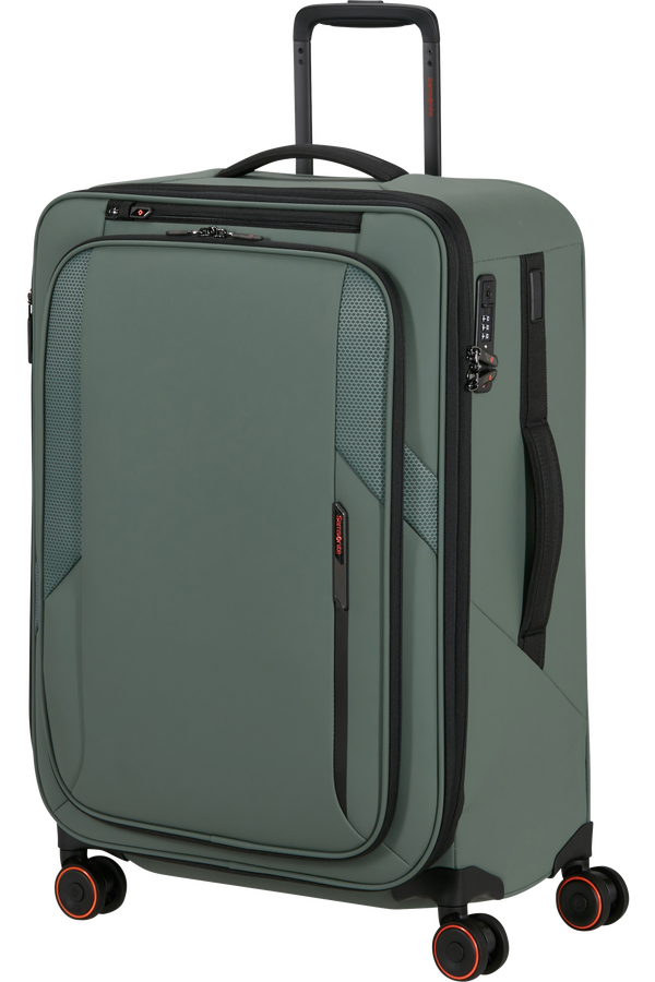 Samsonite Glazed Spinner Expandable 67cm  Salviegr&oslash;nn