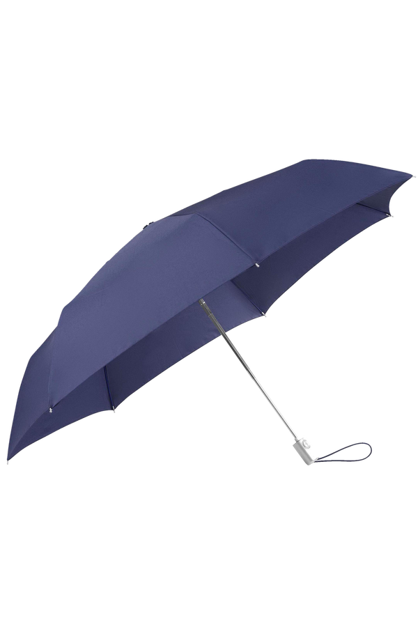 Samsonite Alu Drop S 3 Sect. Auto O/c Slim  Indigo Blå