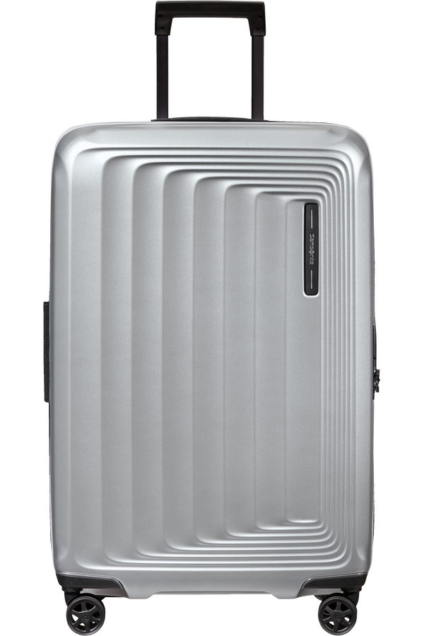 Samsonite Nuon Spinner Expandable 69cm  Matt sølv
