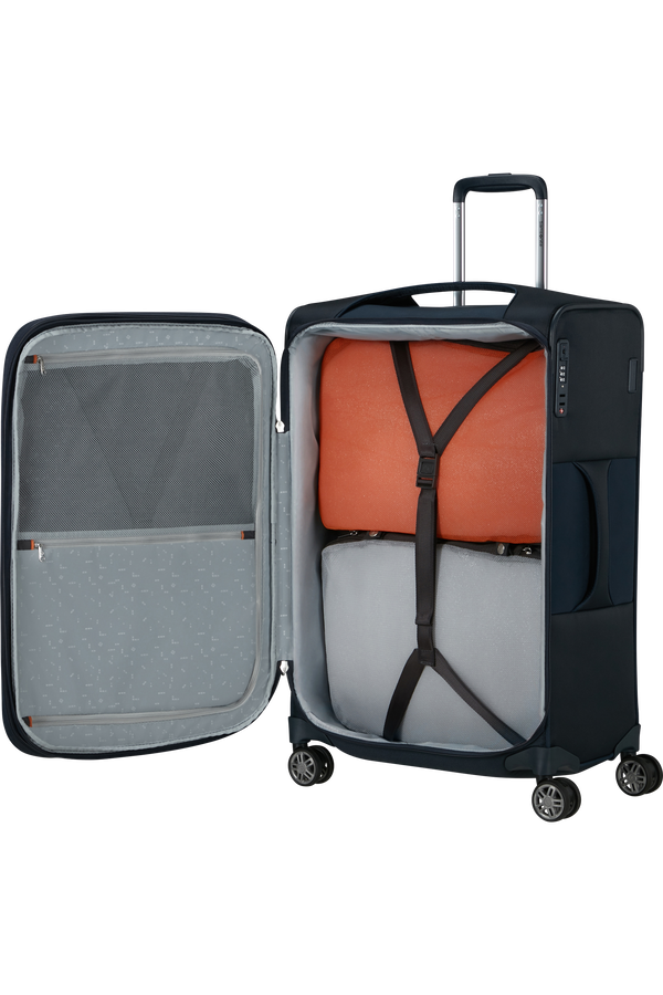 Samsonite Re-Lite Spinner Expandable 67cm  Midnattsblå