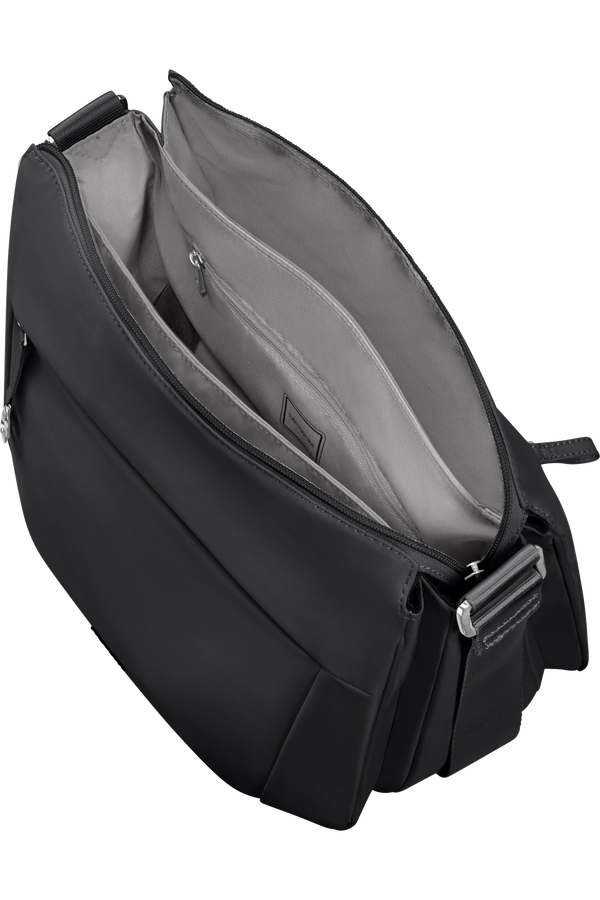 Samsonite Move 5.0 Hobo Bag Round 3 Comp.  Svart Samsonite Move 5.0 Hobo Bag Round 3 Comp.  Svart
