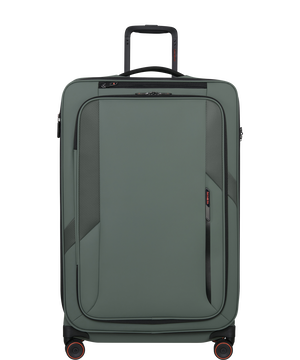 Glazed Utvidbar koffert med 4 hjul 78cm 78 x 48 x 32/35 cm | 3.5 kg | Samsonite Glazed Spinner Expandable 78cm  Salviegr&oslash;nn
