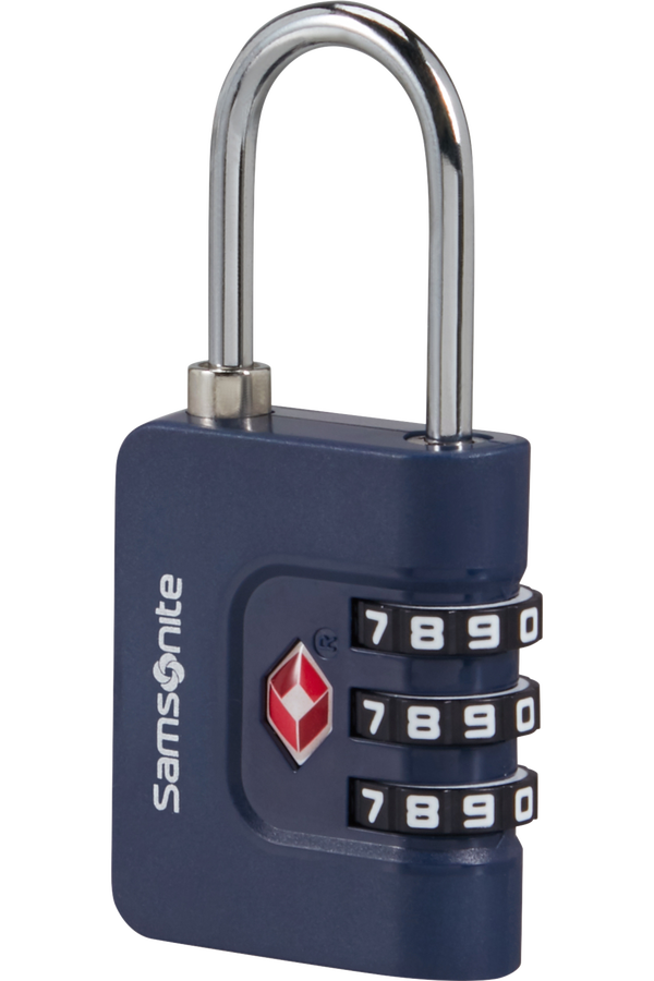 Samsonite Ta Revolution Combilock 3 dial TSA  Midnattsbl&aring;