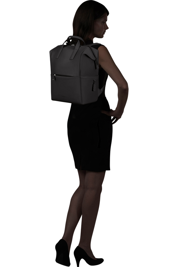 Samsonite 4Pack Laptop Squared Backpack 14.1'  Svart Samsonite 4Pack Laptop Squared Backpack 14.1'  Svart