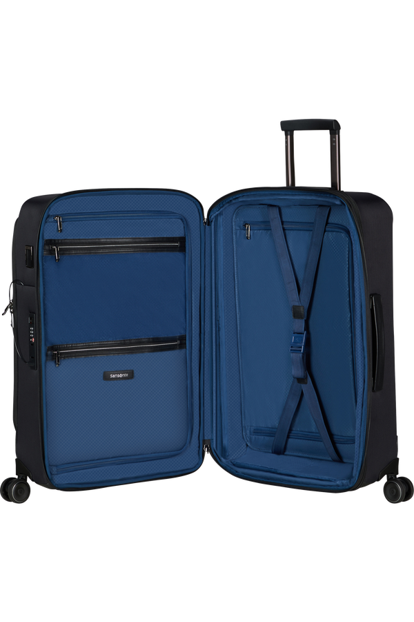 Samsonite Splendix Spinner DF Expandable 67cm  Svart Samsonite Splendix Spinner DF Expandable 67cm  Svart