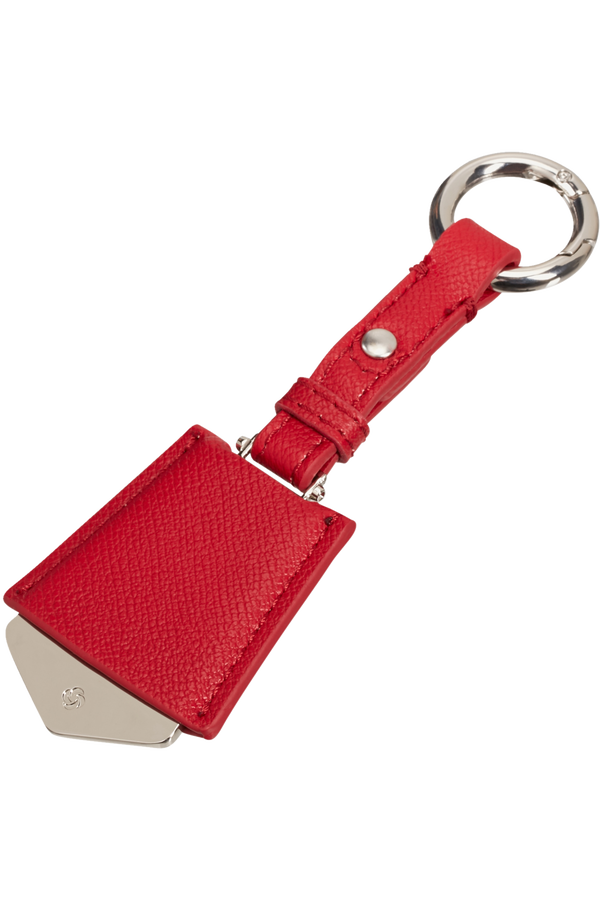 Samsonite Tag Heritage Triangular Tag  Formula Red