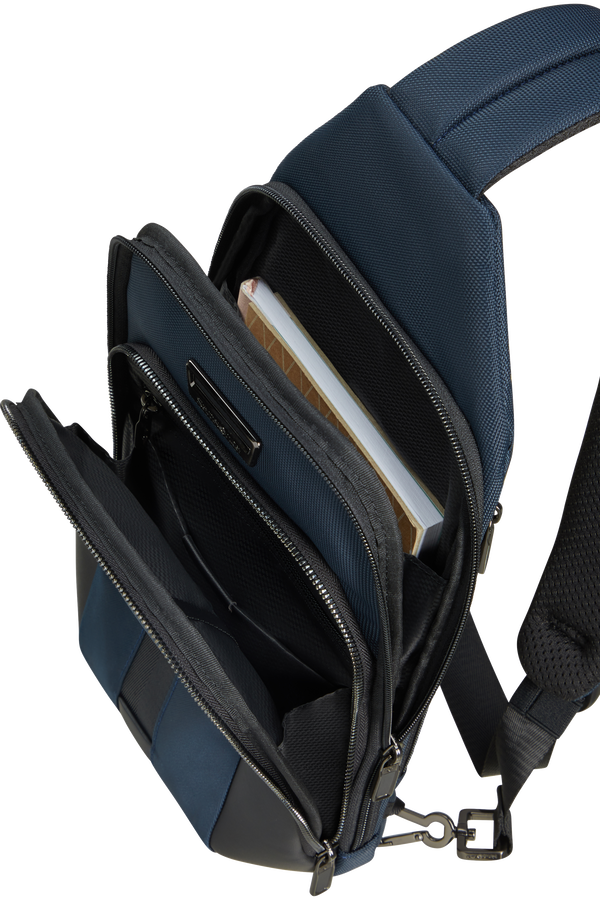 Samsonite Urban-Eye Sling Bag M  Blå Samsonite Urban-Eye Sling Bag M  Blå