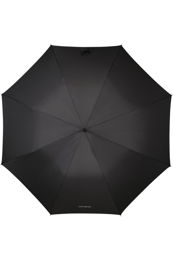 Samsonite Wood Classic S Stick Man Auto Open  Svart