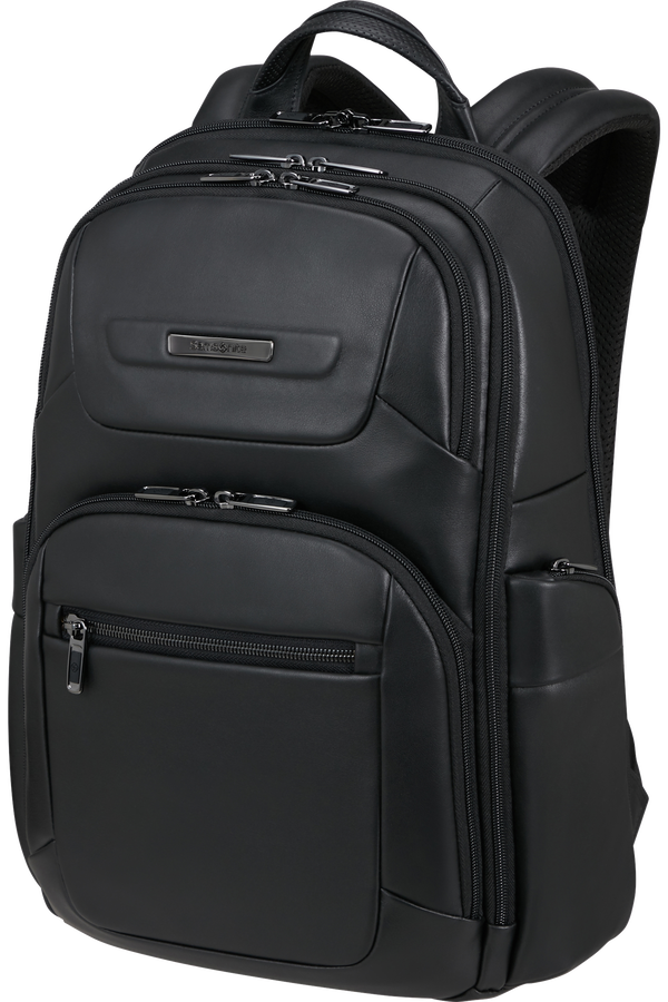 Samsonite Pro-Dlx 6 Leather Backpack 15.6'  Svart Samsonite Pro-Dlx 6 Leather Backpack 15.6'  Svart