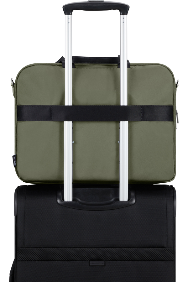 Samsonite Ongoing Bailhandle 15.6' 2 Compartments  Olivengrønn Samsonite Ongoing Bailhandle 15.6' 2 Compartments  Olivengrønn