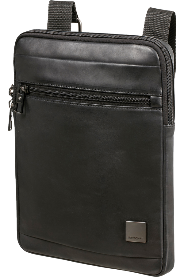 Samsonite Hip-Square Lth Flat Tabl.Cr.Over L 9.7inch Svart Samsonite Hip-Square Lth Flat Tabl.Cr.Over L 9.7inch Svart