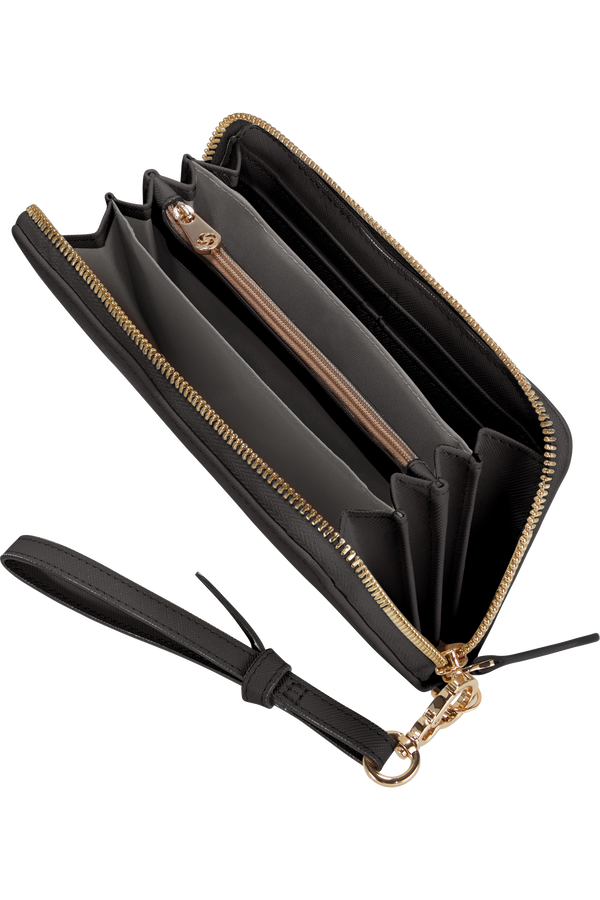 Samsonite My Samsonite Slg L Zip Around L  Svart Samsonite My Samsonite Slg L Zip Around L  Svart