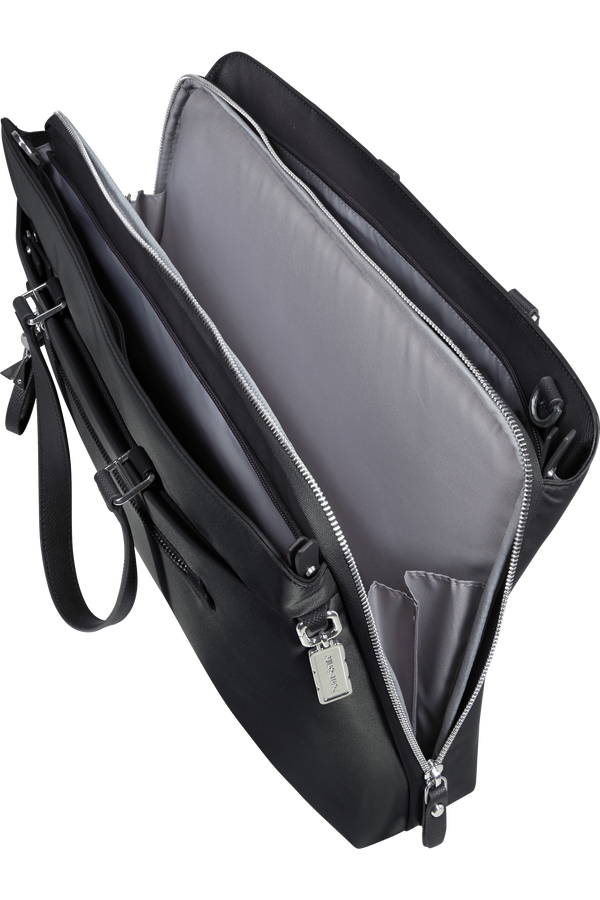 Samsonite Karissa Evo Slim Bailhandle 15.6'  Svart