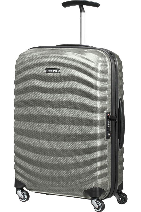 Samsonite Lite-Shock Spinner 55cm  Gr&oslash;nn metallic