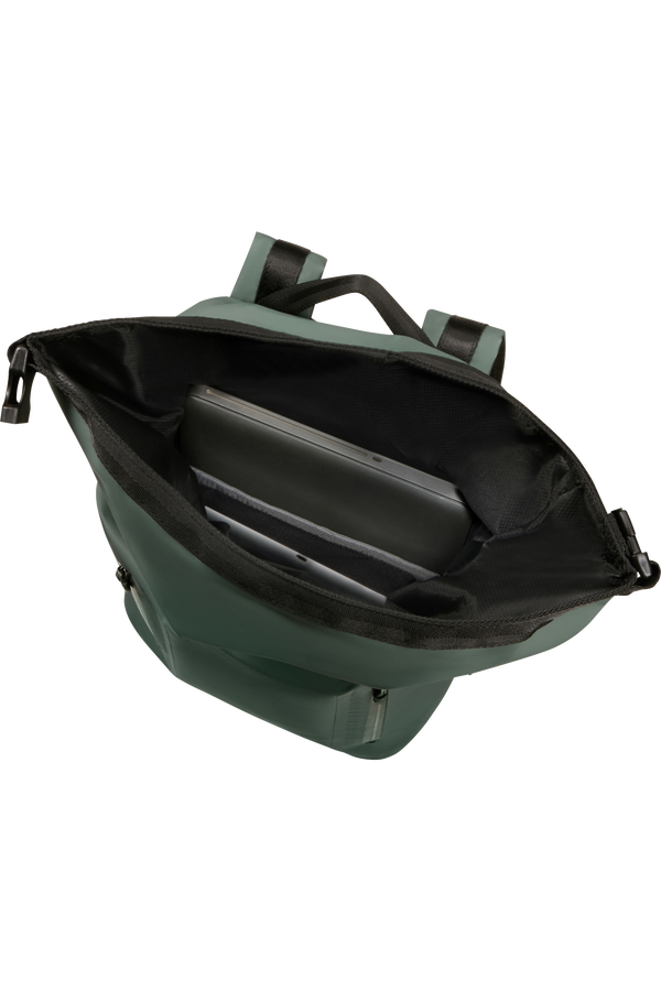 Samsonite Coatify Biz IPX4 Rolltop Backpack 15.6'  Grønn
