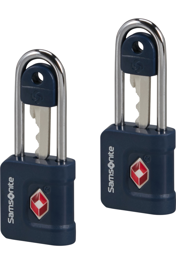 Samsonite Ta Revolution Key Lock TSA x2  Midnattsbl&aring;