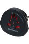 Samsonite Travel Accessories World to Europe Adaptor Svart Samsonite Travel Accessories World to Europe Adaptor Svart