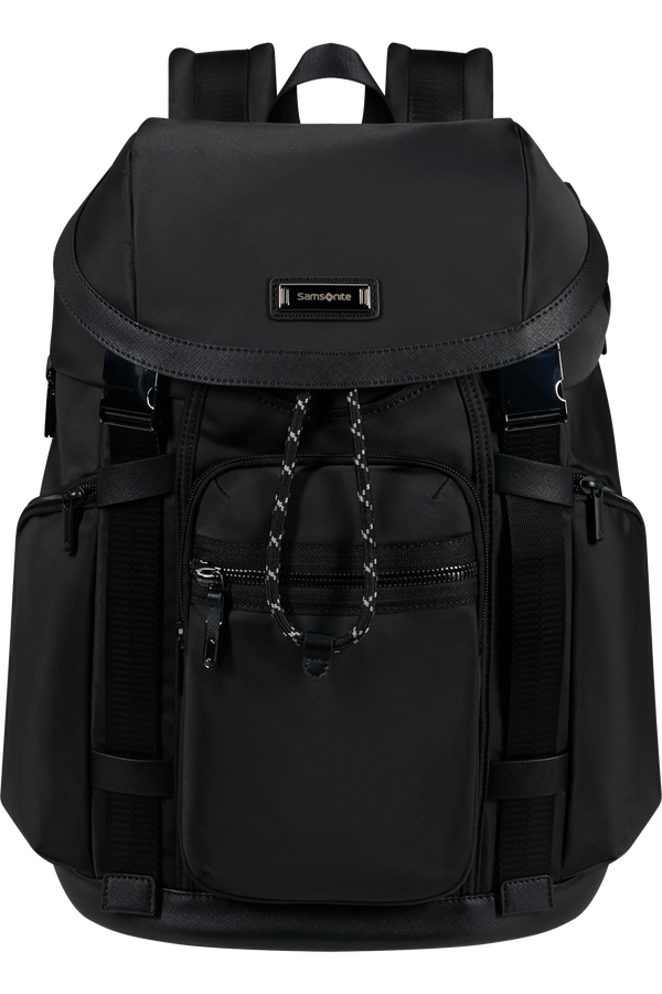 Samsonite Relyon Backpack M 15.6'' with flap  Svart