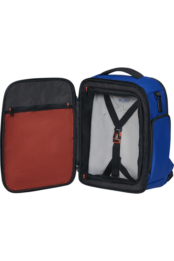 Samsonite Glazed Underseat Backpack S  Elektrisk bl&aring;