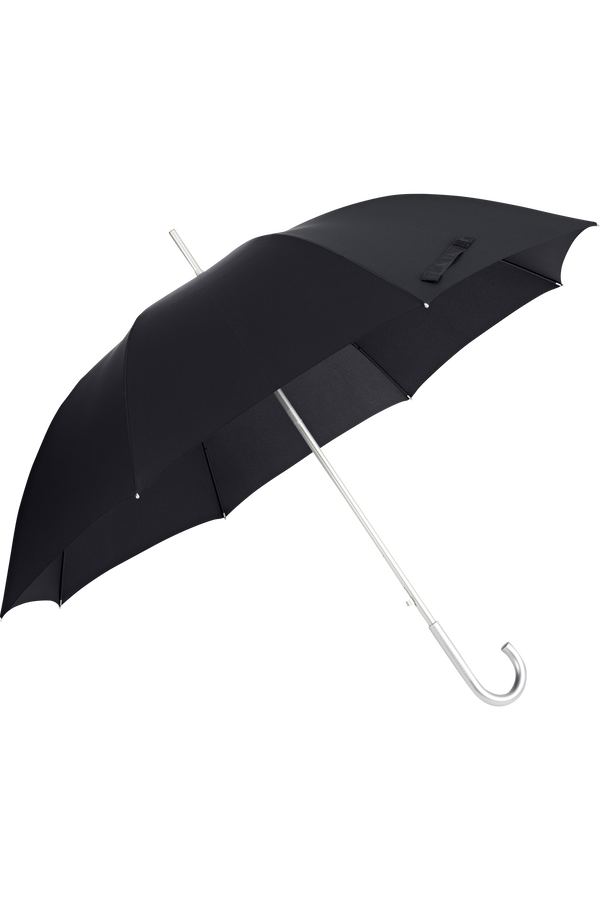 Samsonite Alu Drop S Stick Man Auto Open  Svart