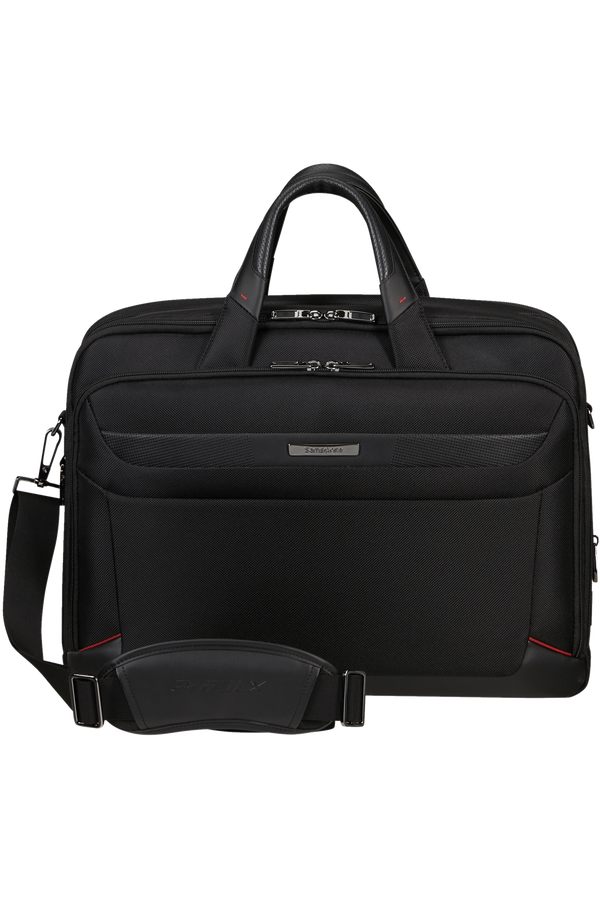 Samsonite Pro-Dlx 6 Bailhandle Expandable 17.3'  Svart