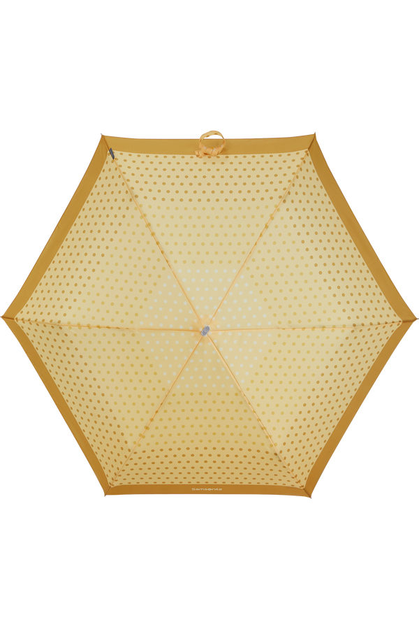 Samsonite Alu Drop S 3 Sect. Manual Flat  Gule prikker