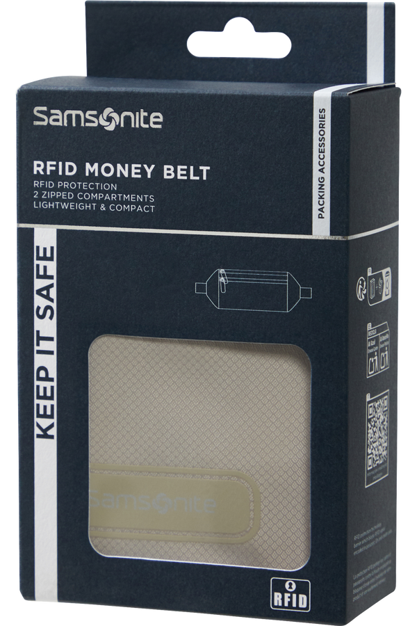 Samsonite Ta Revolution RFID Money Belt  Form&oslash;rkelsesgr&aring;