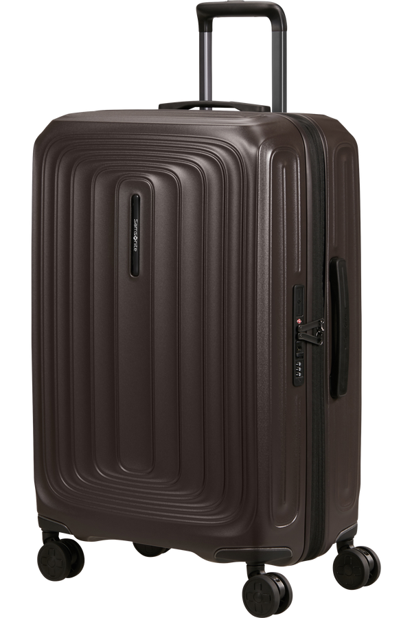 2Wander Utvidbar koffert med 4 hjul 69cm | Samsonite 2Wander Spinner Expandable 69cm  Matt Brown
