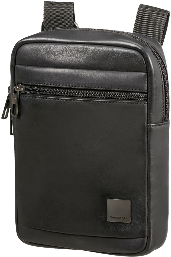 Samsonite Hip-Square Lth Crossover S Svart Samsonite Hip-Square Lth Crossover S Svart