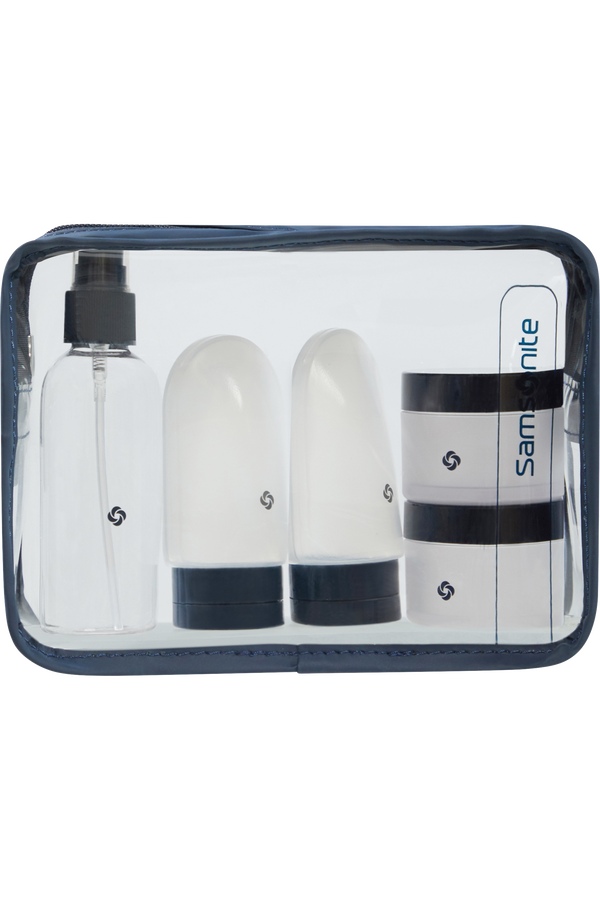 Samsonite Ta Revolution Bottle Set  Midnattsbl&aring;