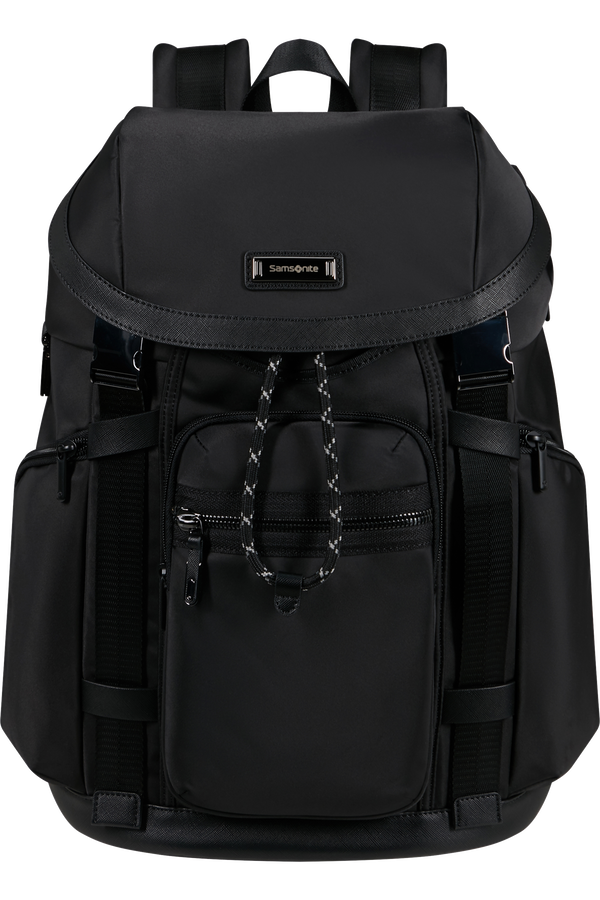 Samsonite Relyon Backpack M 15.6'' with flap  Svart
