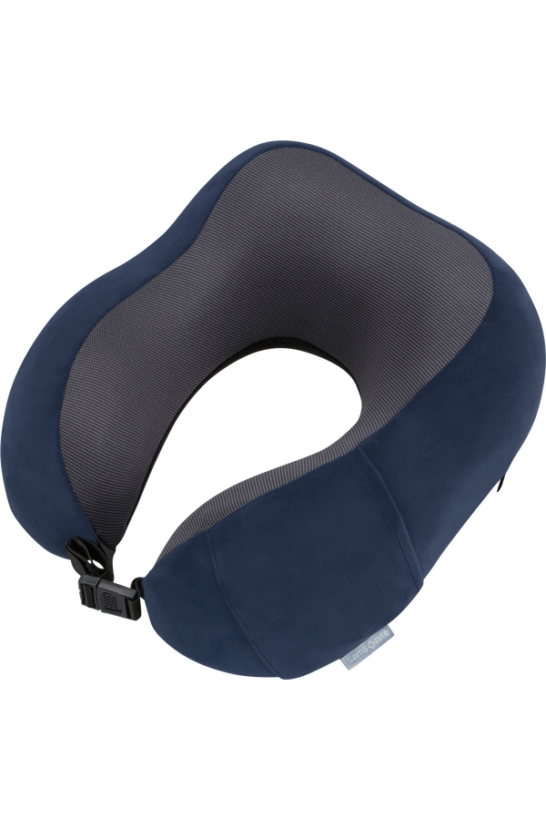 Samsonite Ta Revolution Ergonomic Memory Foam Pillow  Midnattsbl&aring;