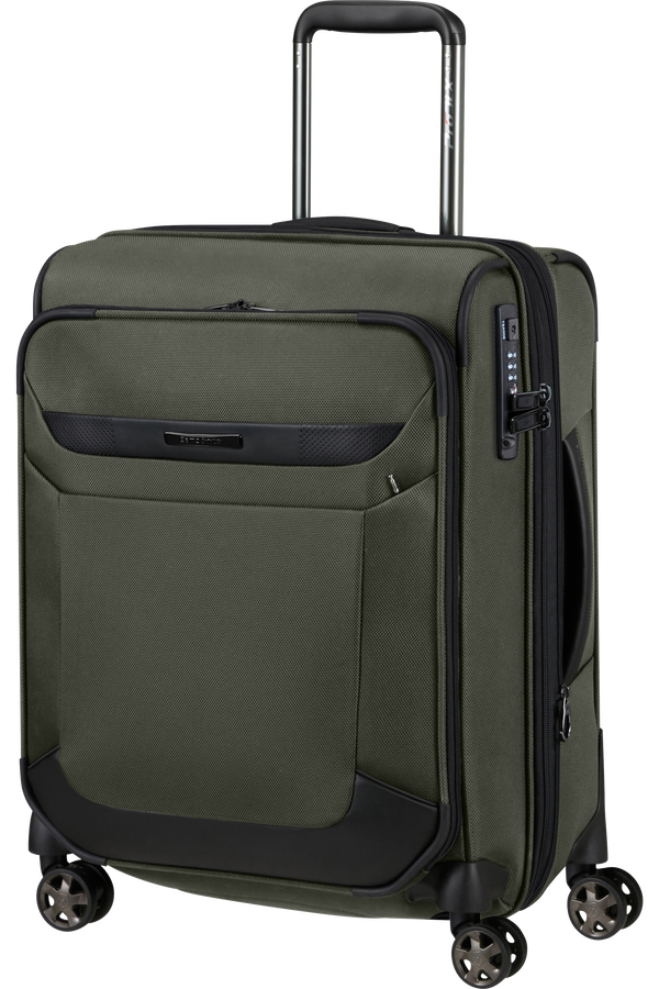Samsonite Pro-DLX 6 Spinner Expandable 55cm  Grønn