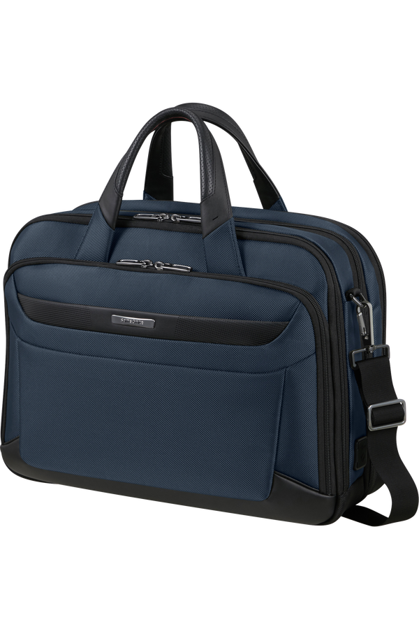 Samsonite Pro-Dlx 6 Bailhandle Expandable 15.6'  Blå
