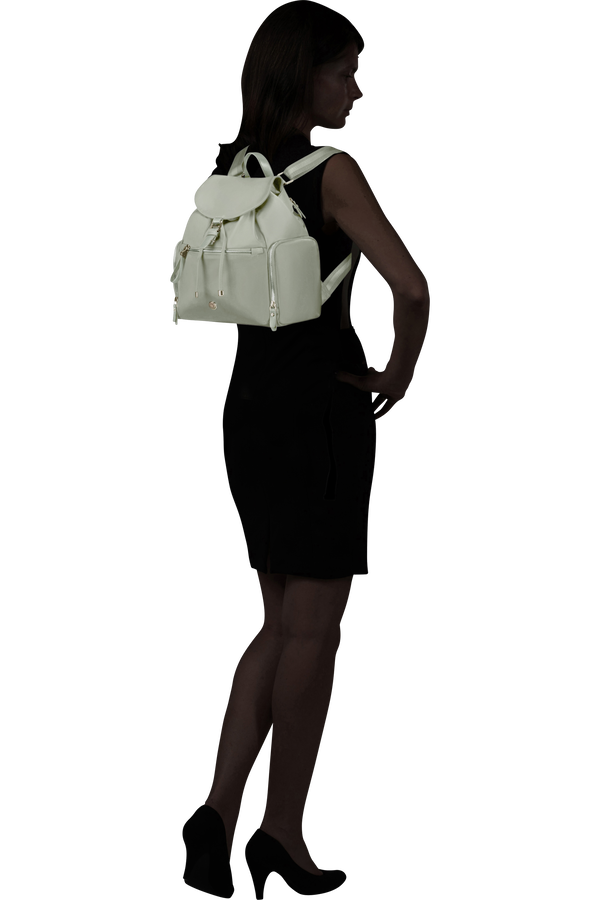 Samsonite Karissa Evo Backpack 3 Pkt 1 Buckle  Salviegr&oslash;nn