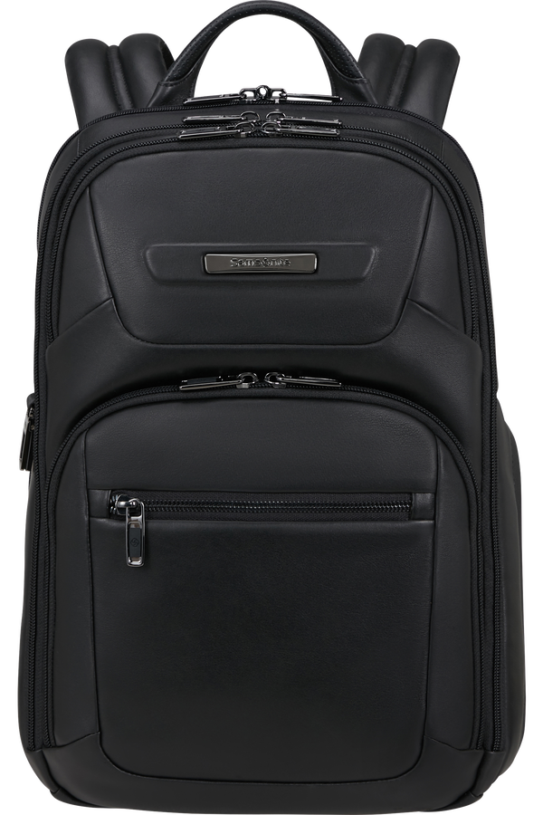 Samsonite Pro-Dlx 6 Leather Backpack 14.1'  Svart